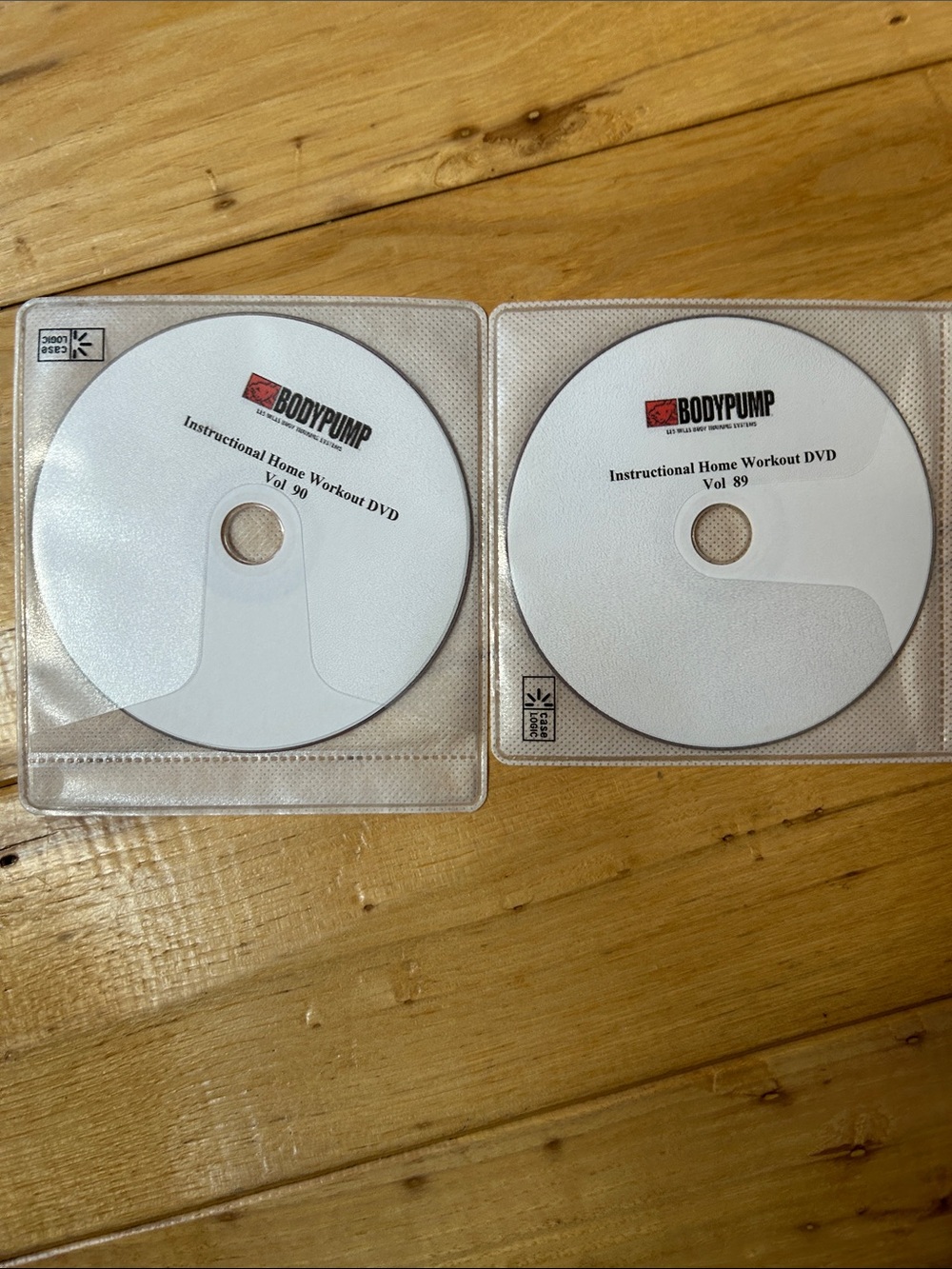 Instructional Home Workout DVDs Vol 89 & 90 - White